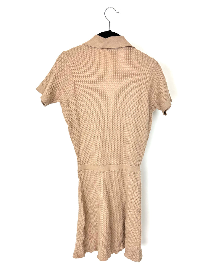 WeWoreWhat Beige Dress - Extra Small