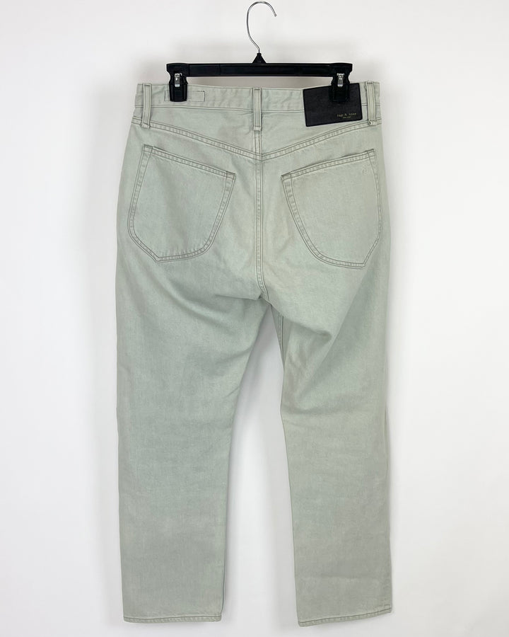 MENS Rag & Bone Pale Green Jeans - Size 31