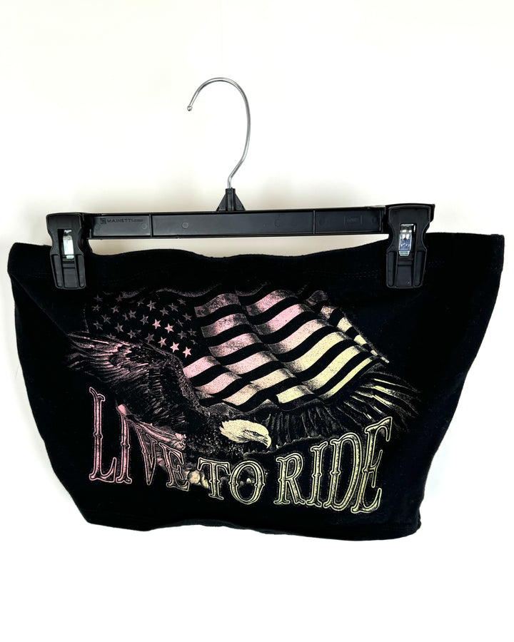 Live to Ride Tube Top - Large