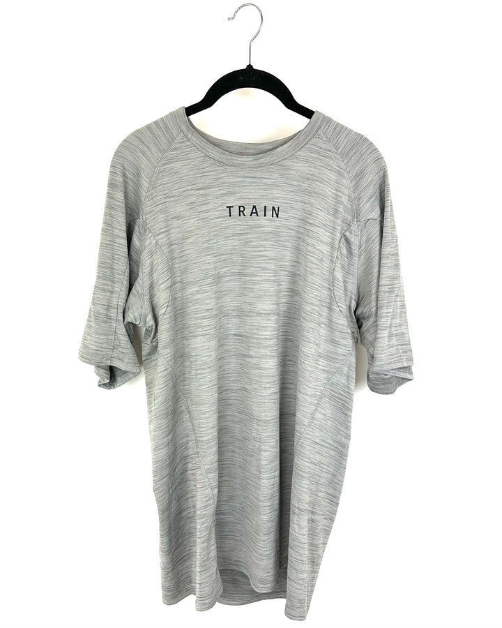 MEN Equinox Grey T-Shirt - Extra Large