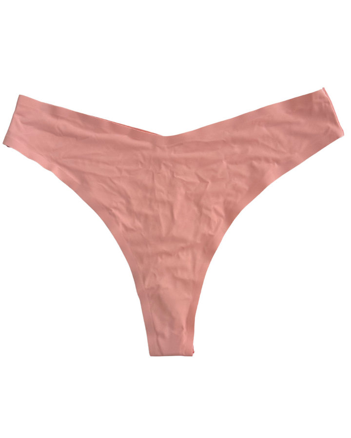 Light Pink Thong Bikini Bottom - Extra Large, 2X, 3X, 4X