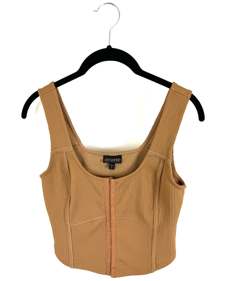 Shyanne Brown Top - Small