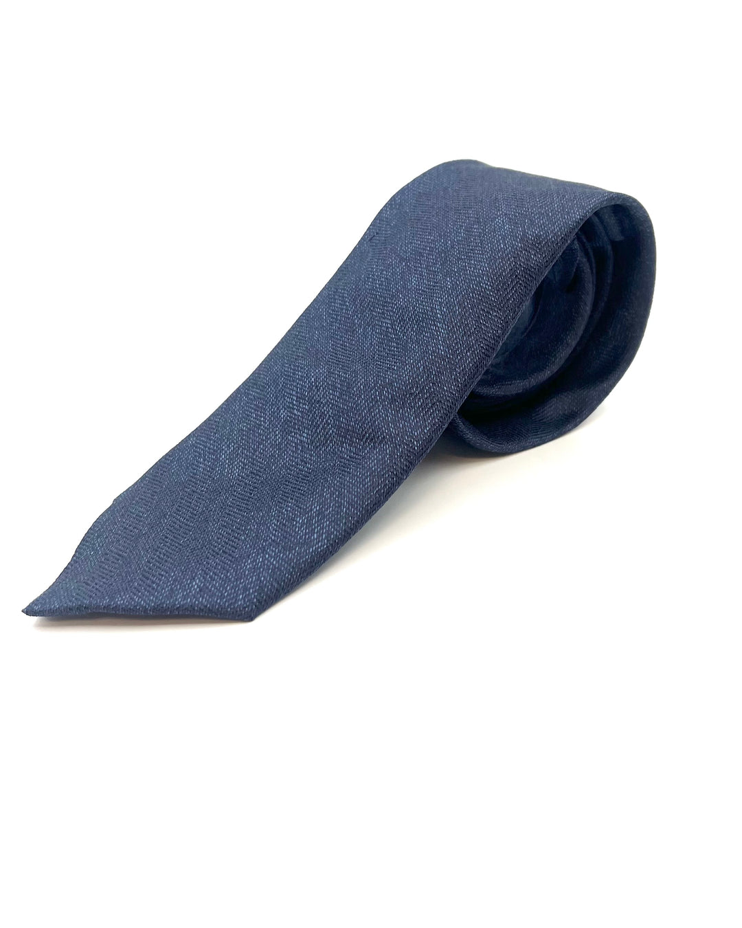 MENS Navy Solid Tie