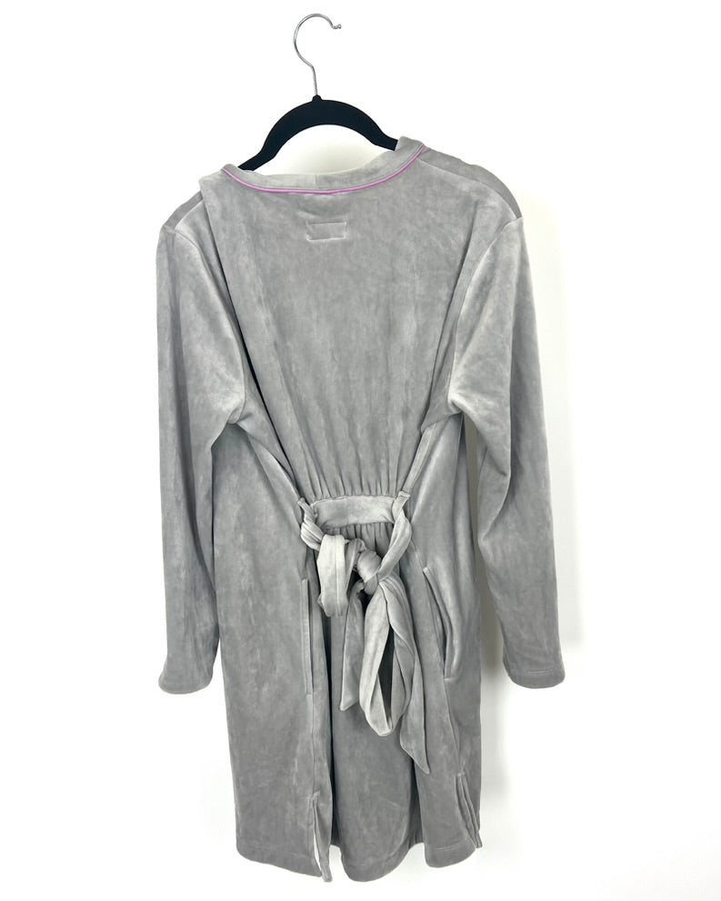 Light Gray Fa La La Robe - Small