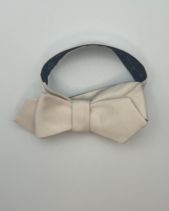 MENS Cream Bow Tie