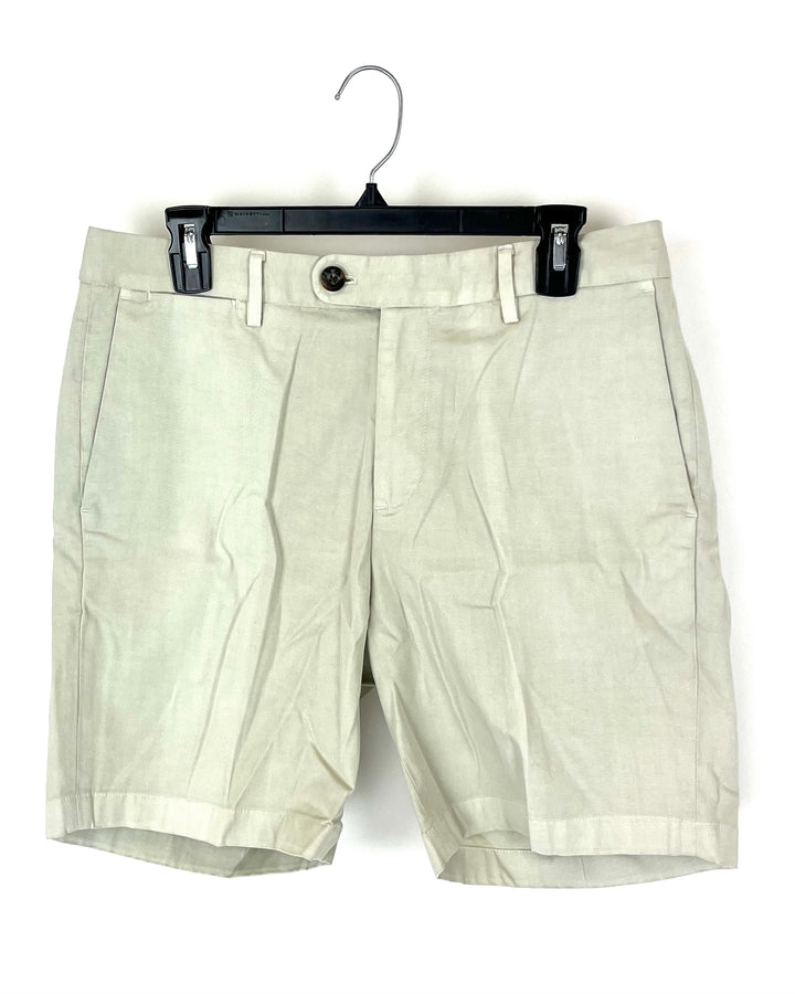 MENS Light Sand Shorts - 32 Waist - 5", 7", and 9" Inseams