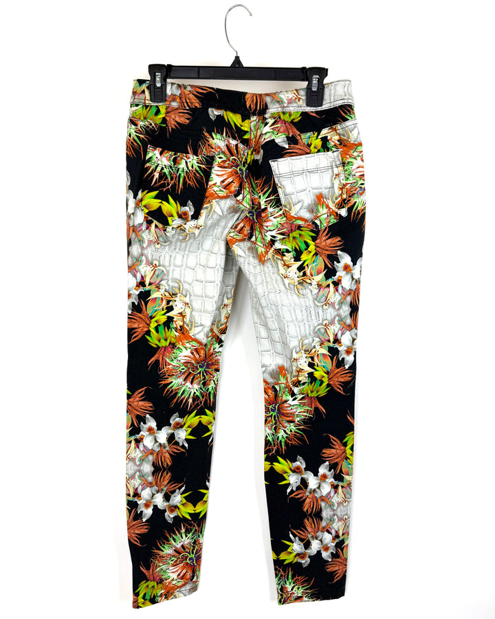 Just Cavalli Printed Jeans - Size 6/8