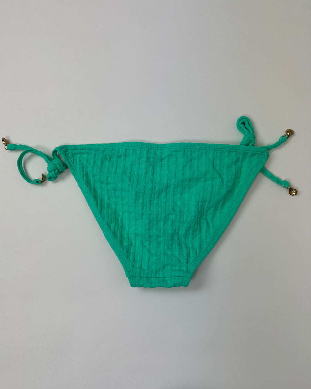 Mint Green Textured Swim Bottom - Small