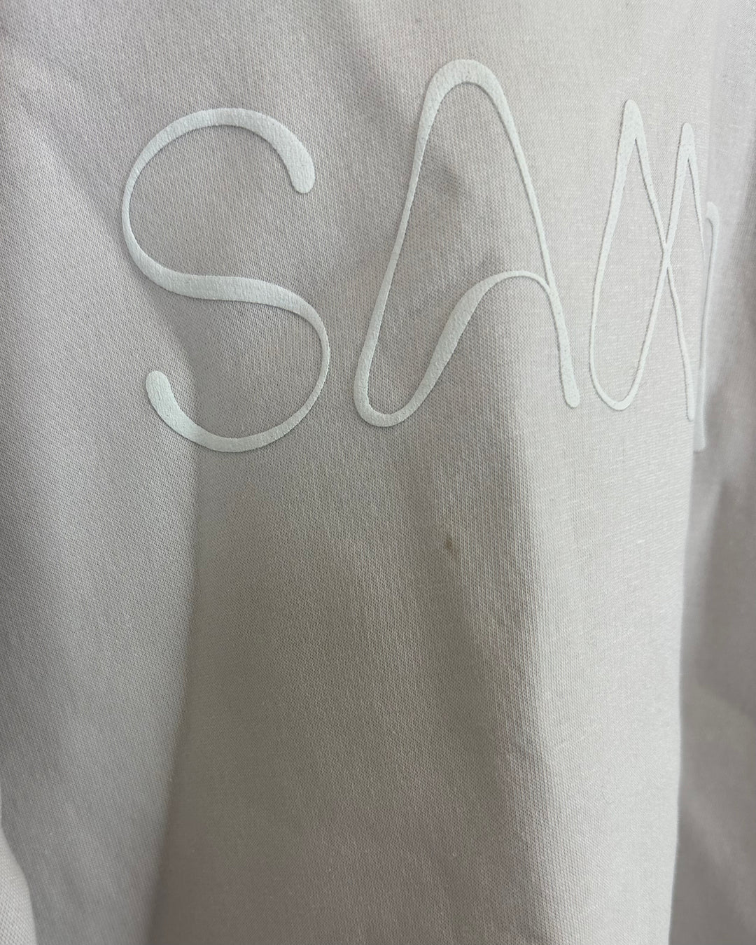 Tan "SAMA" Sweatshirt - Medium