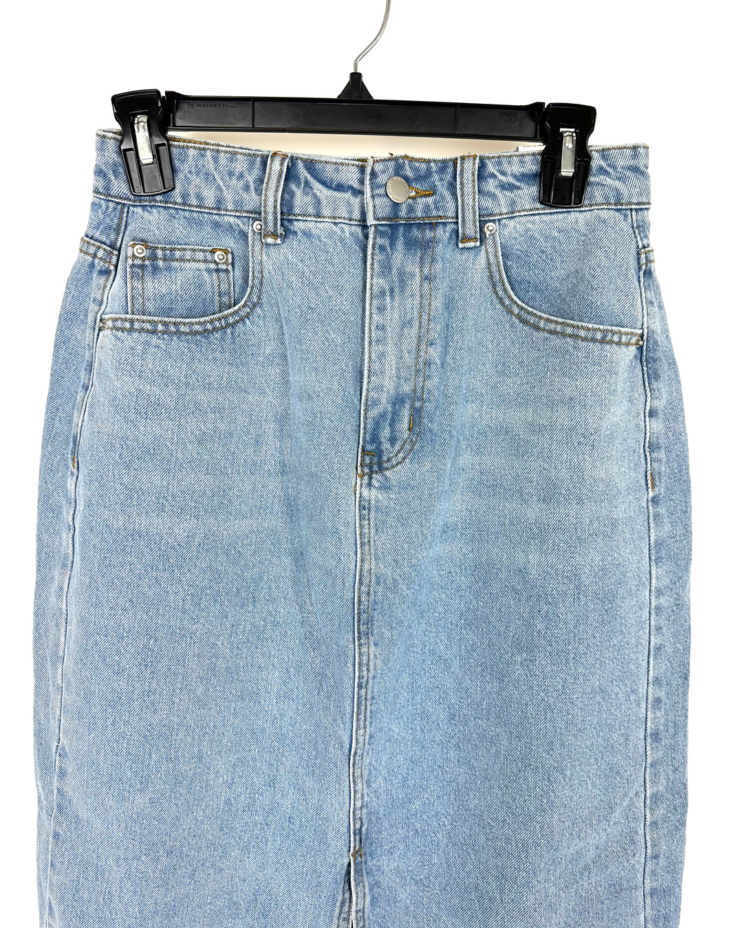 Shein Long Denim Skirt - Size 4