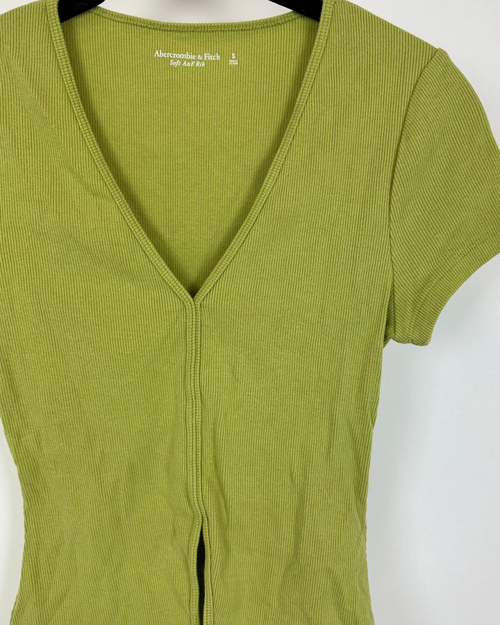 Abercrombie & Fitch Green Top - Small