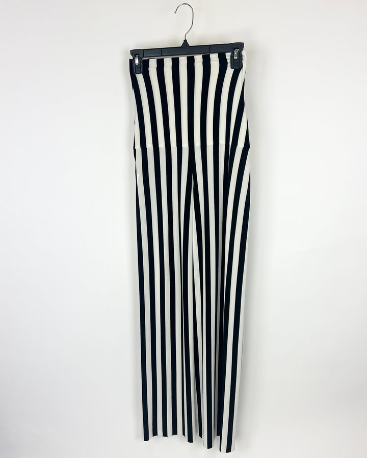 Norma Kamali Stripe Pant - Extra Small