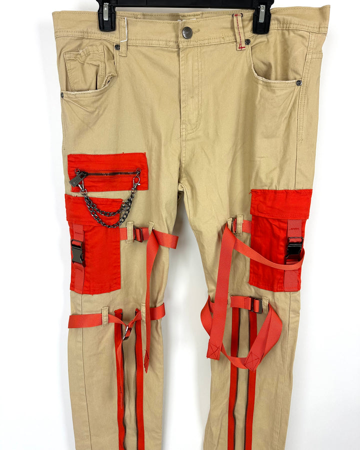 MENS Preme Khaki Pants - Size 38 x 34