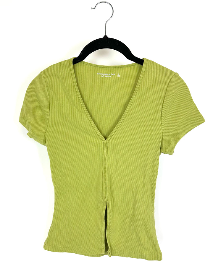 Abercrombie & Fitch Green Top - Small