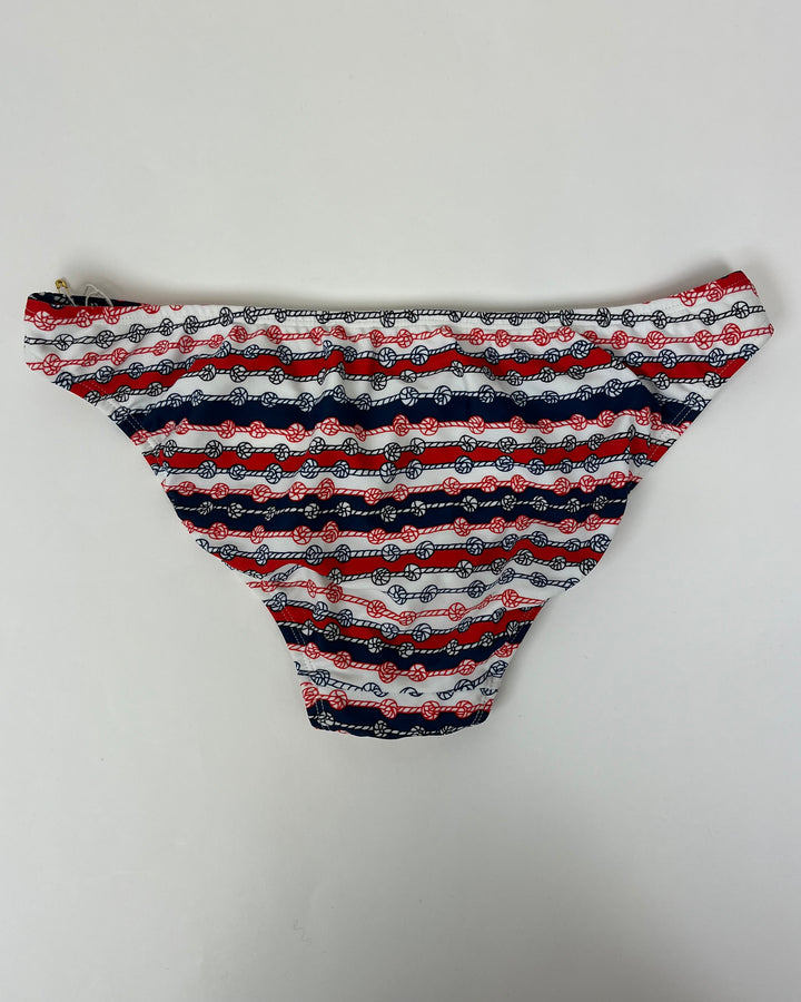 Red, White, and Blue Rope Swim Bottoms - Small