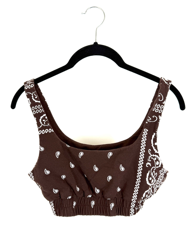 Akira Brown Bralette - Small