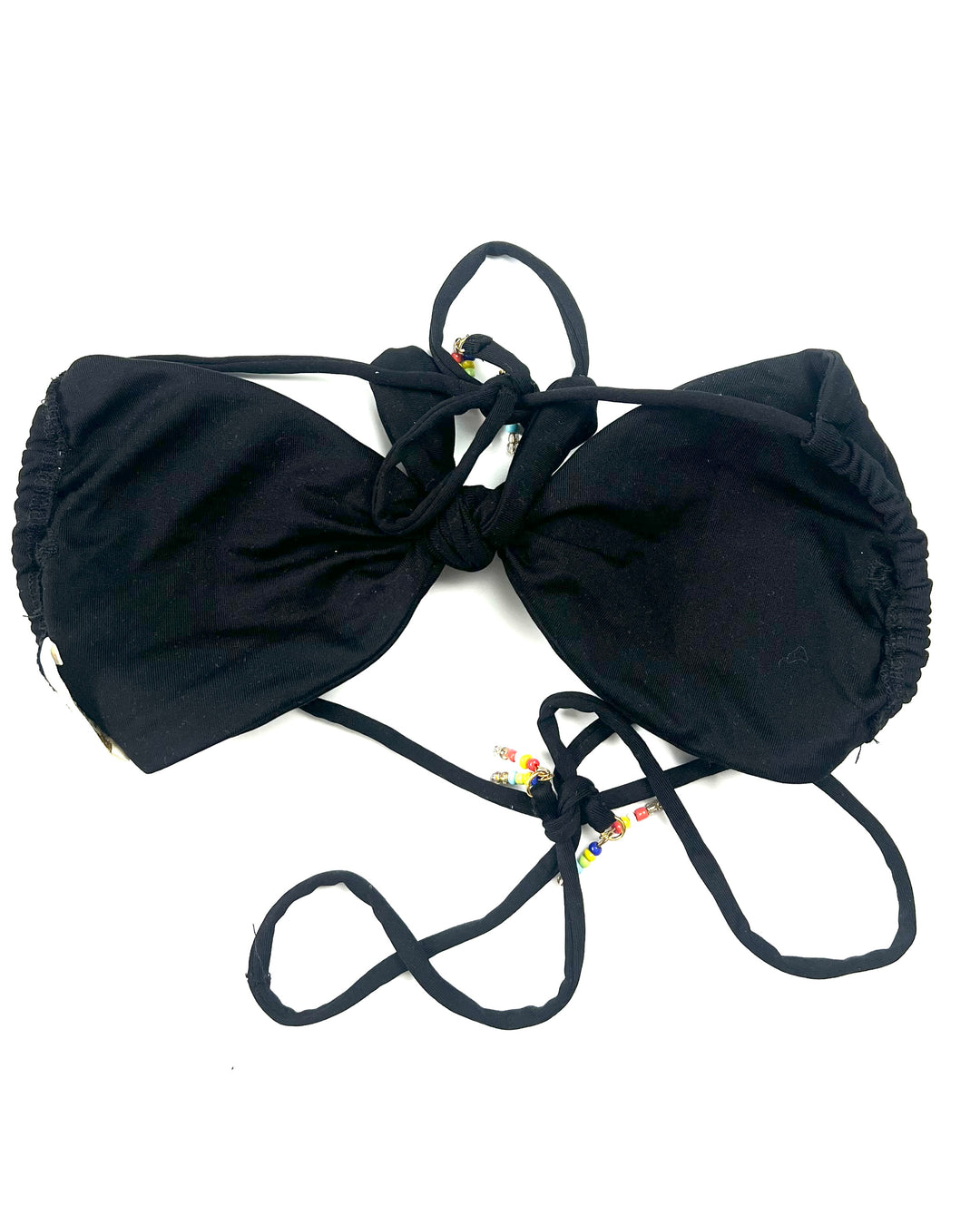 Black Tied Swim Top - Small