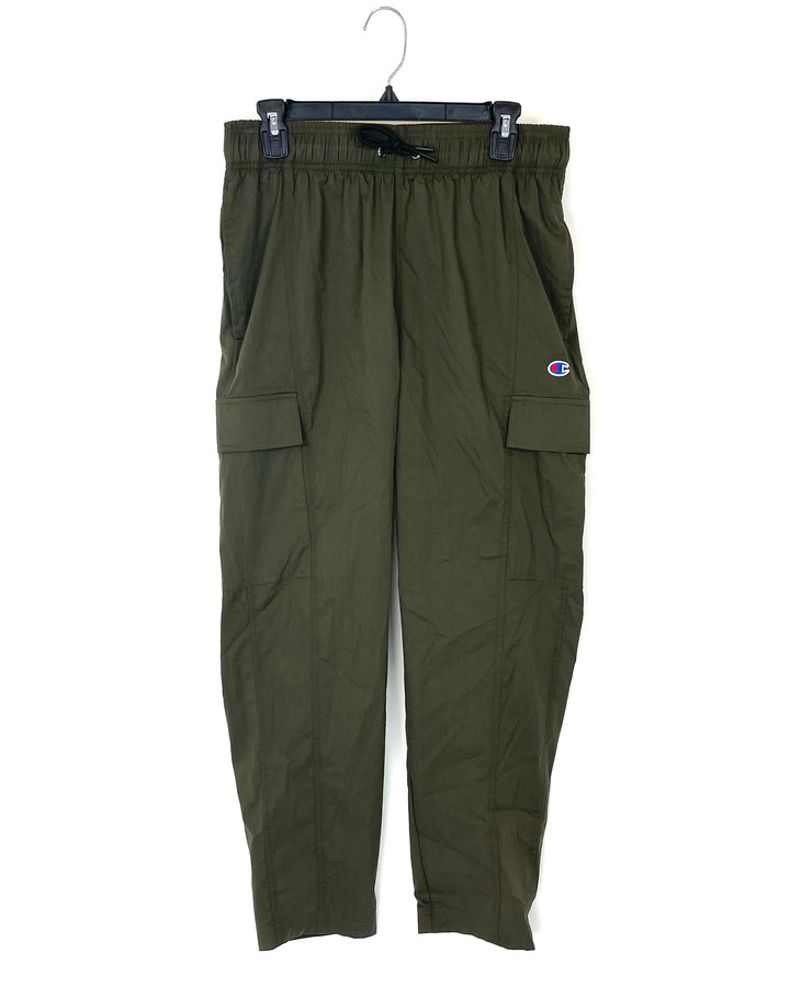 MENS Army Green Cargo Pants - Medium