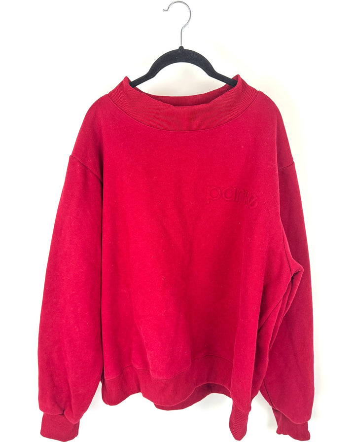 Red Logo Sweatshirt - Large/Extra Large