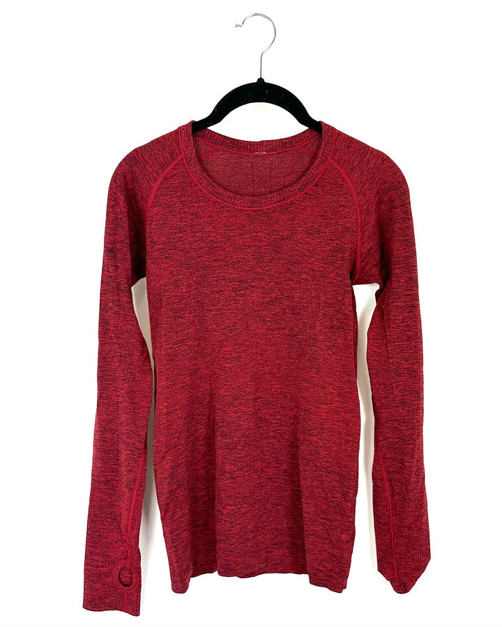 Lululemon Red Long Sleeve Top - Size 2/4