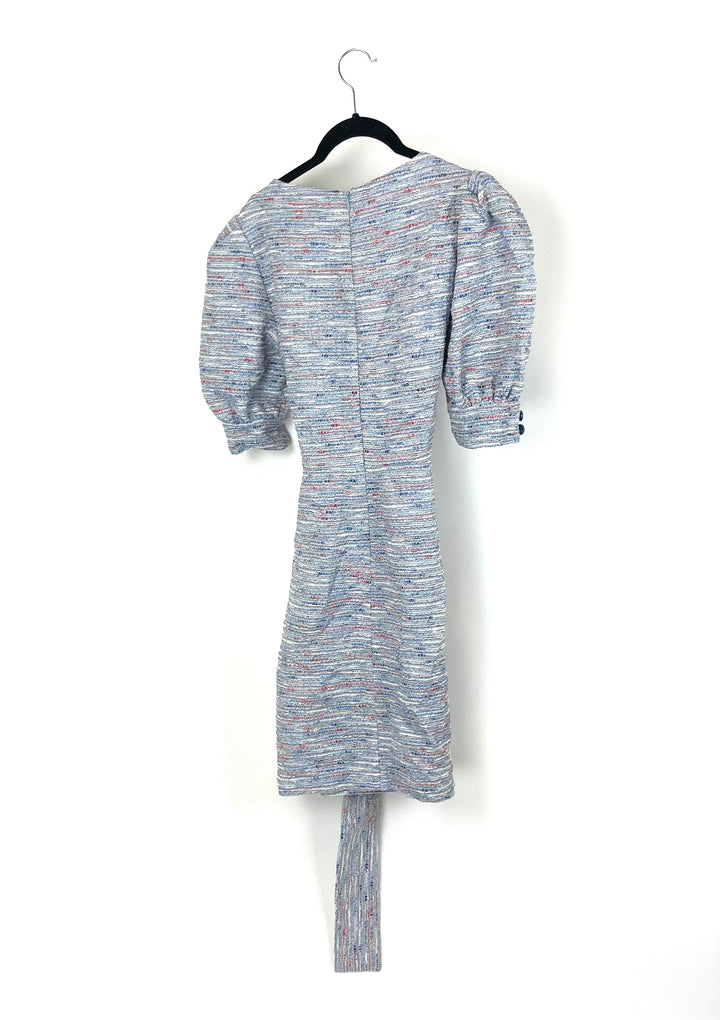 Tricolor Knit Dress - Size 4