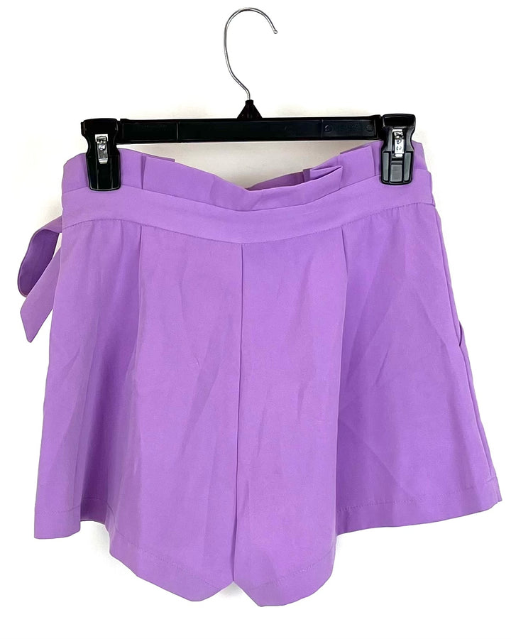 Princess Polly Lavender Shorts - Size 6