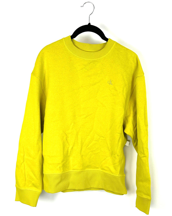 Bright Yellow Crew Neck - Small