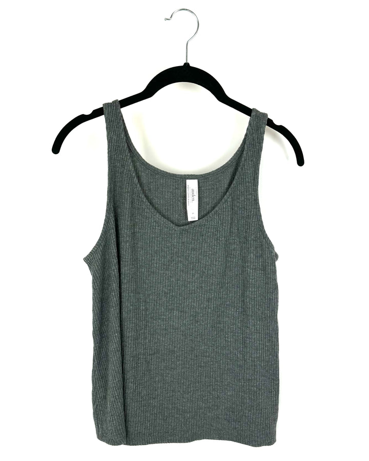 Auden Sleepwear Grey Tank Top -Small