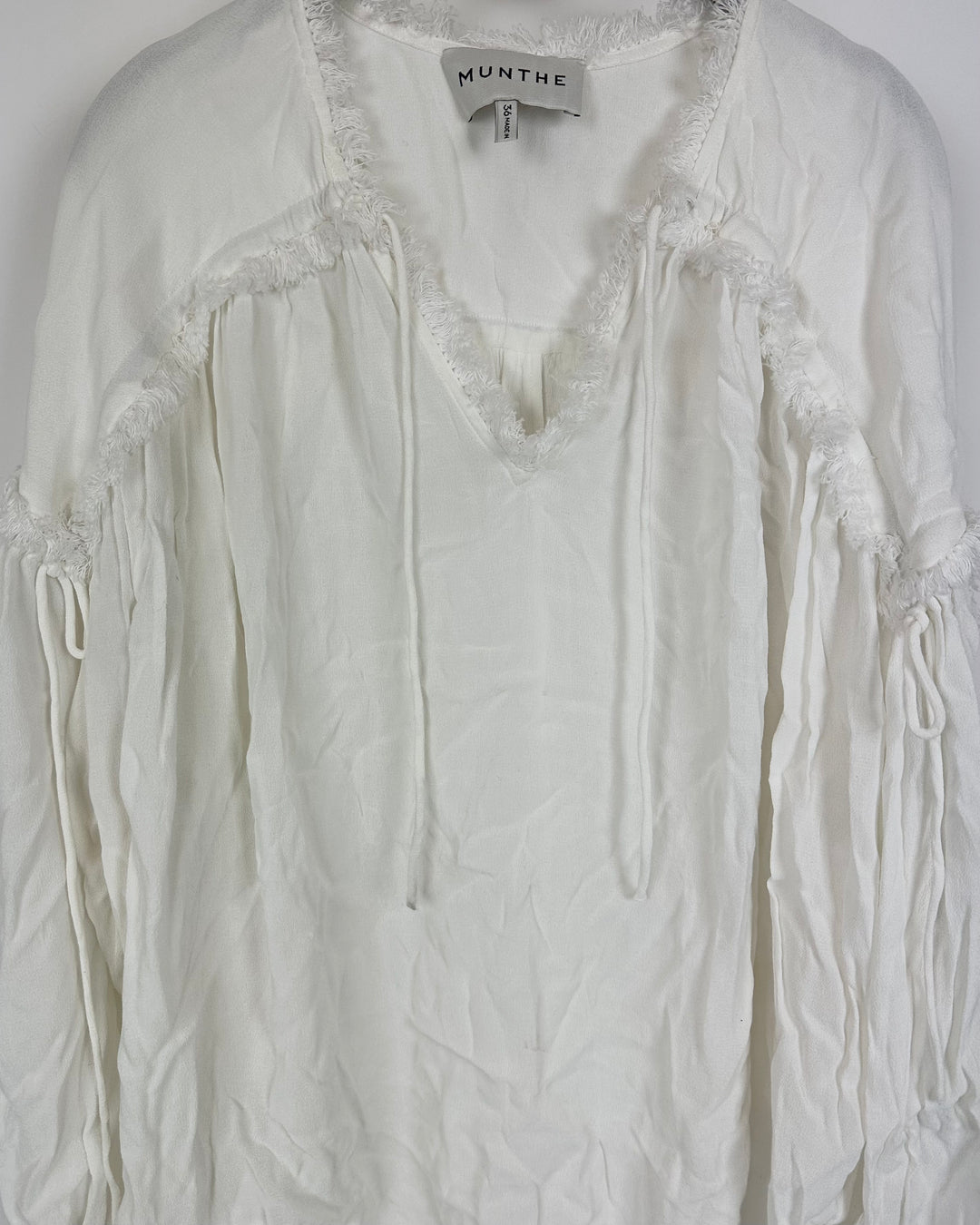 Munthe White Blouse - Size 6/8