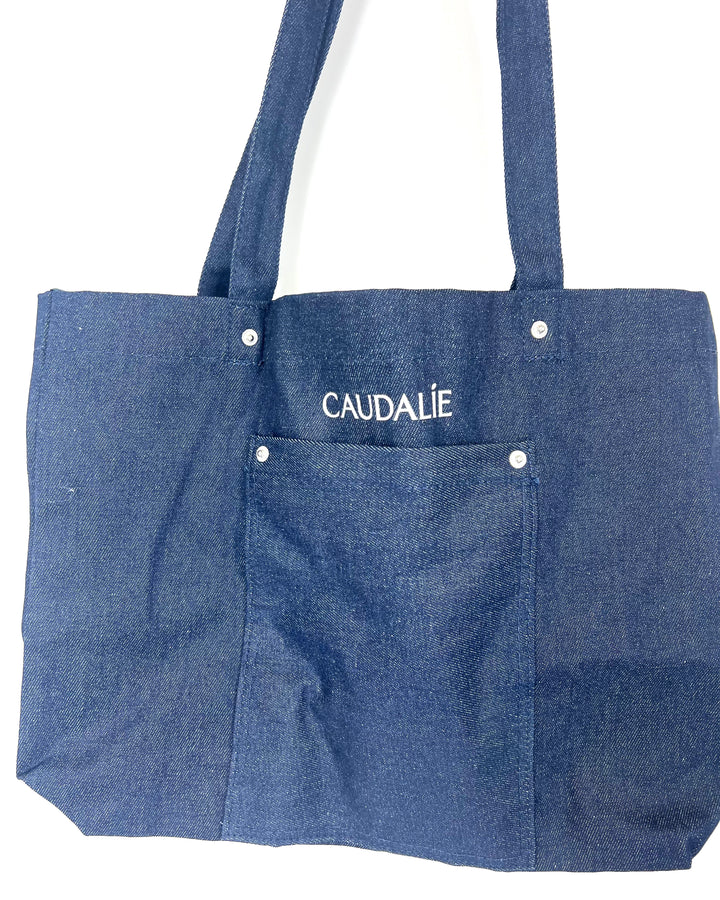 Caudalie Dark Denim Tote