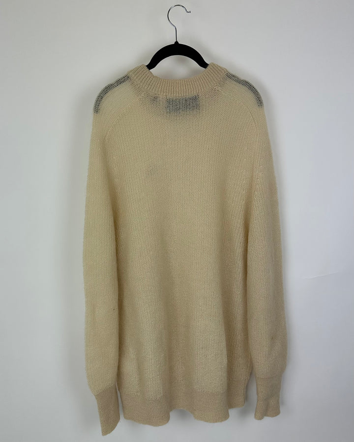 Rotate Cream Knit Sweater - Size 6/8