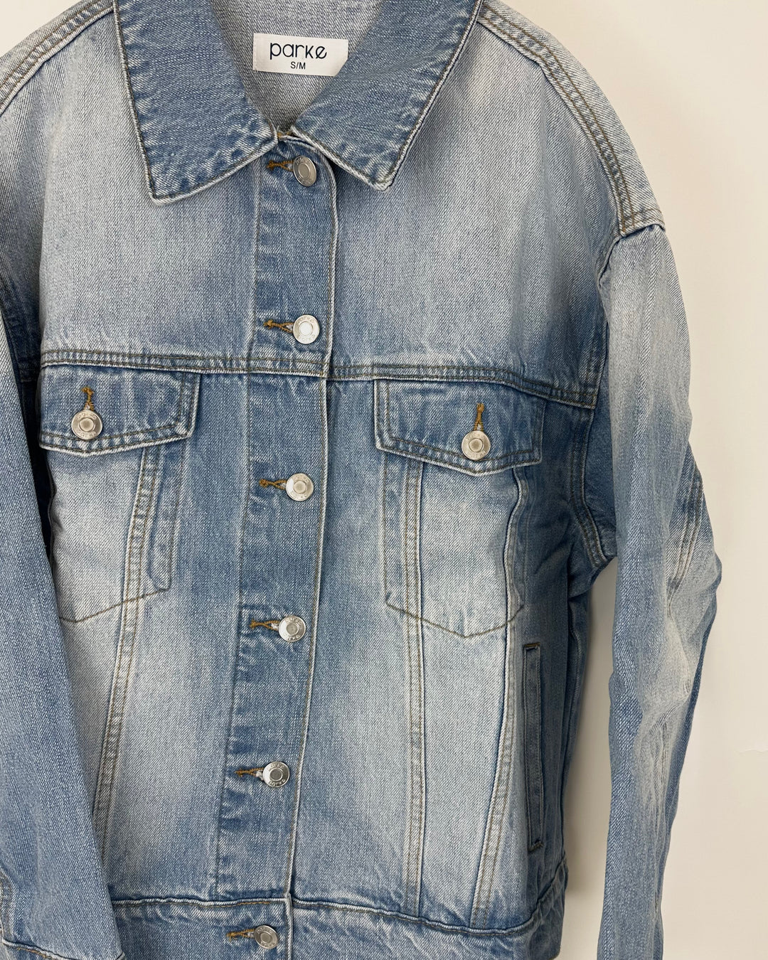 Blue Denim Jean Jacket - Extra Small, Small/Medium and Large/Extra Large