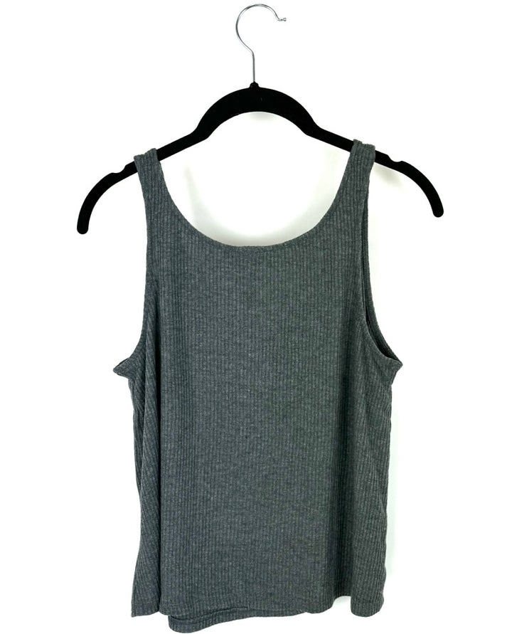 Auden Sleepwear Grey Tank Top -Small