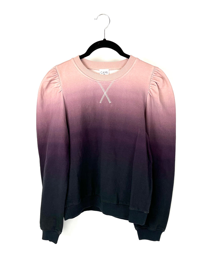 Purple Ombre Crew Neck - Size 0-2