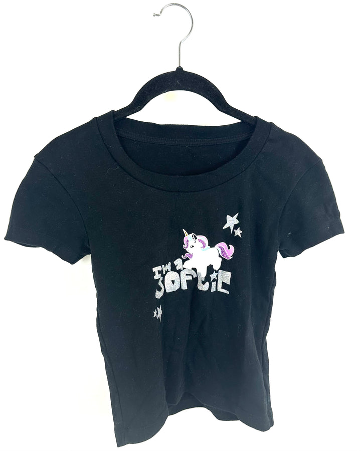 Black Unicorn Tee - Small