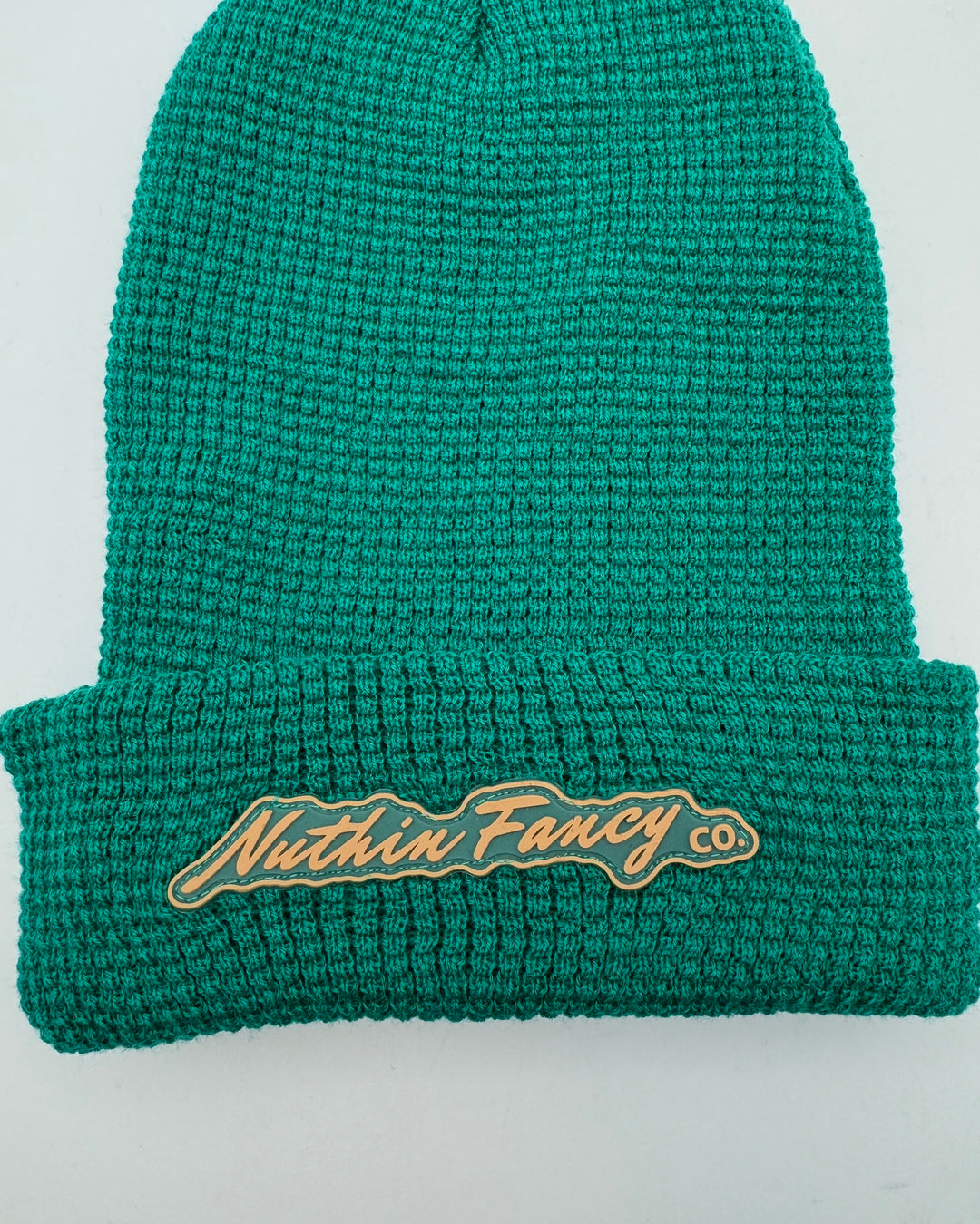 Nuthin Fancy Emerald Green Beanie