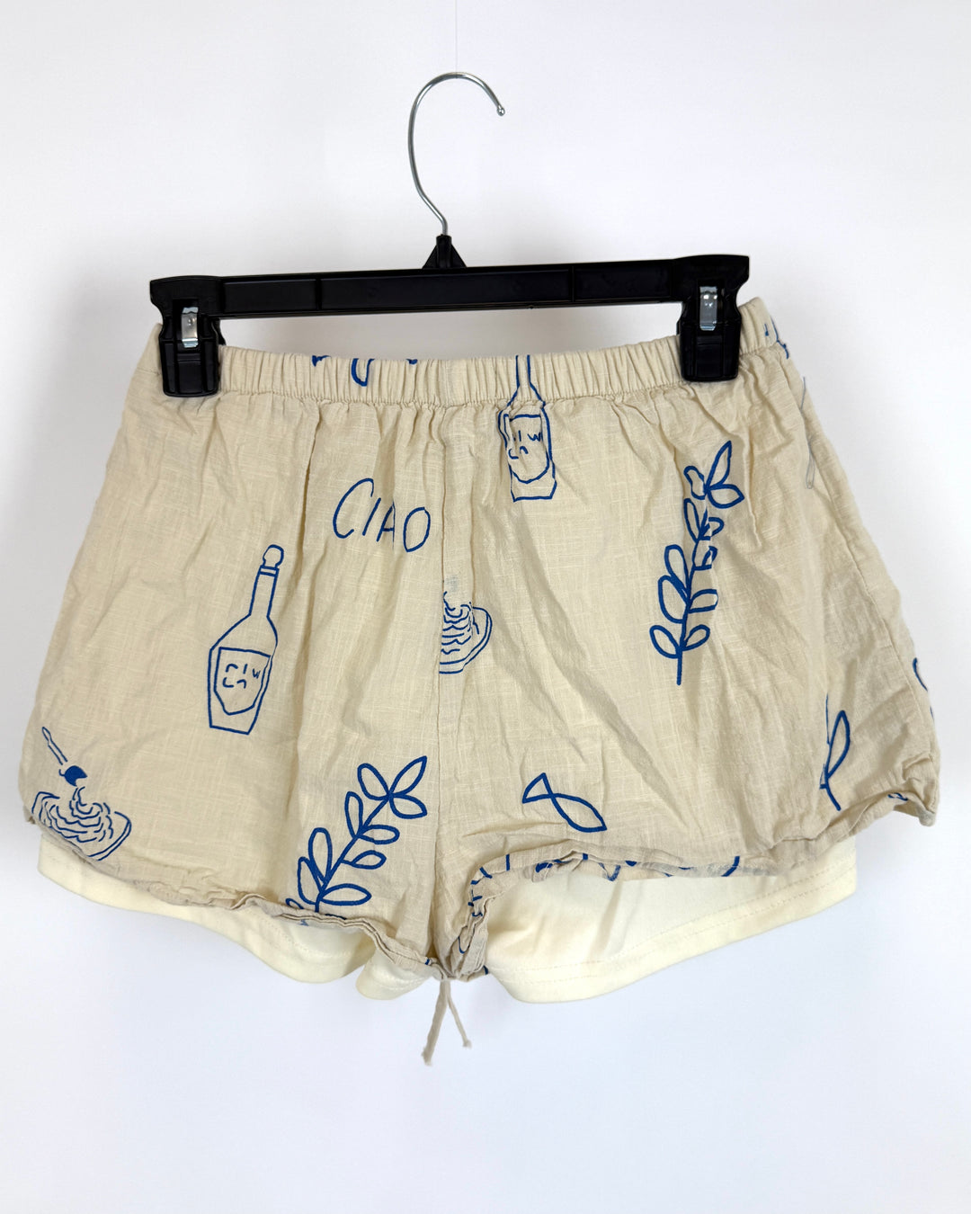 Petal + Pup "Ciao" Shorts - Extra Small