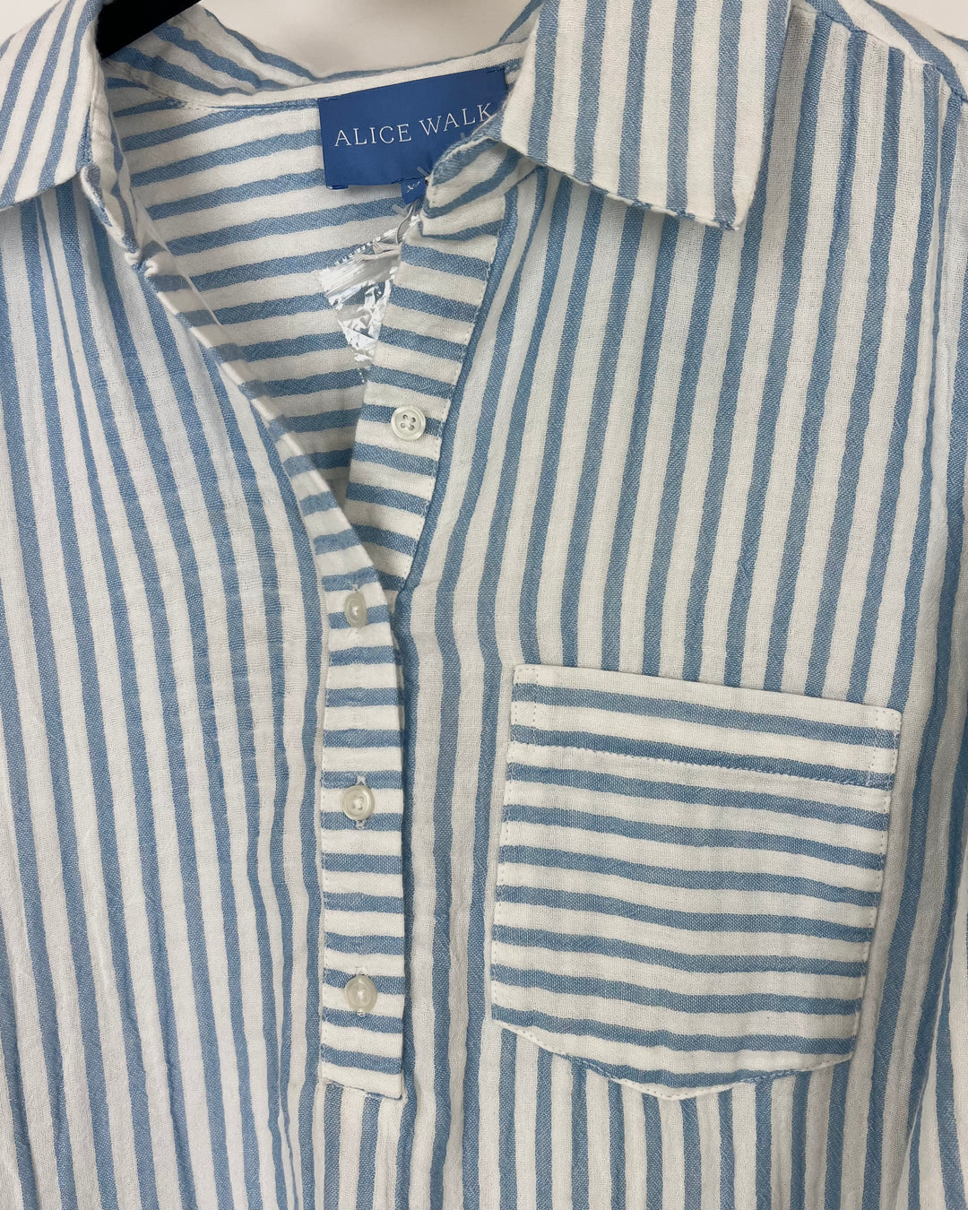 Blue And White Striped Dress - Size 0/2, 12/14 and 16