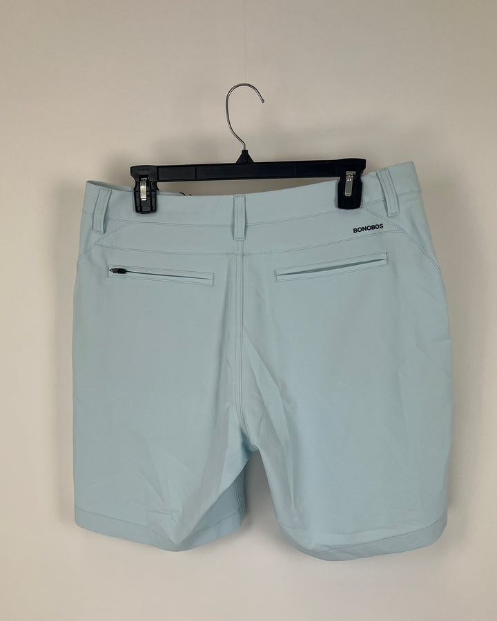 MENS Light Baby Blue Golf Shorts - Size 32 Waist - Various Fits