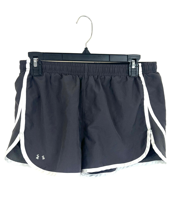 Under Armour Grey Athletic Shorts - Small