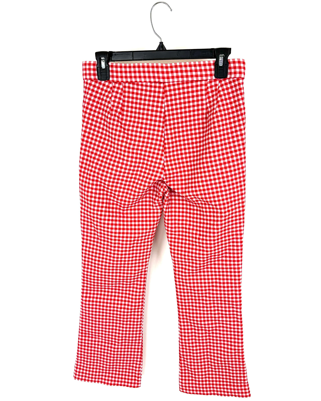 Zara Red Gingham Pants - Size 4/6