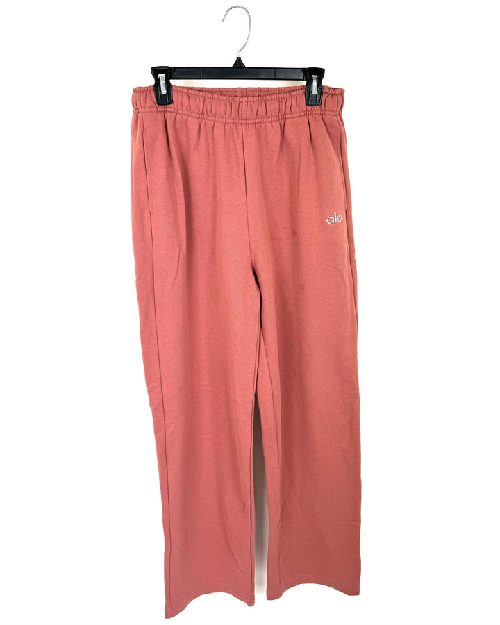 Alo Dusty Salmon Sweatpants - Small