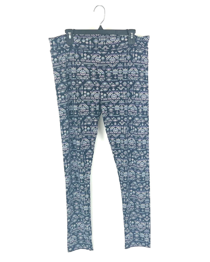 Abstract Comfy Leggings- Sizes 4/6-18/20