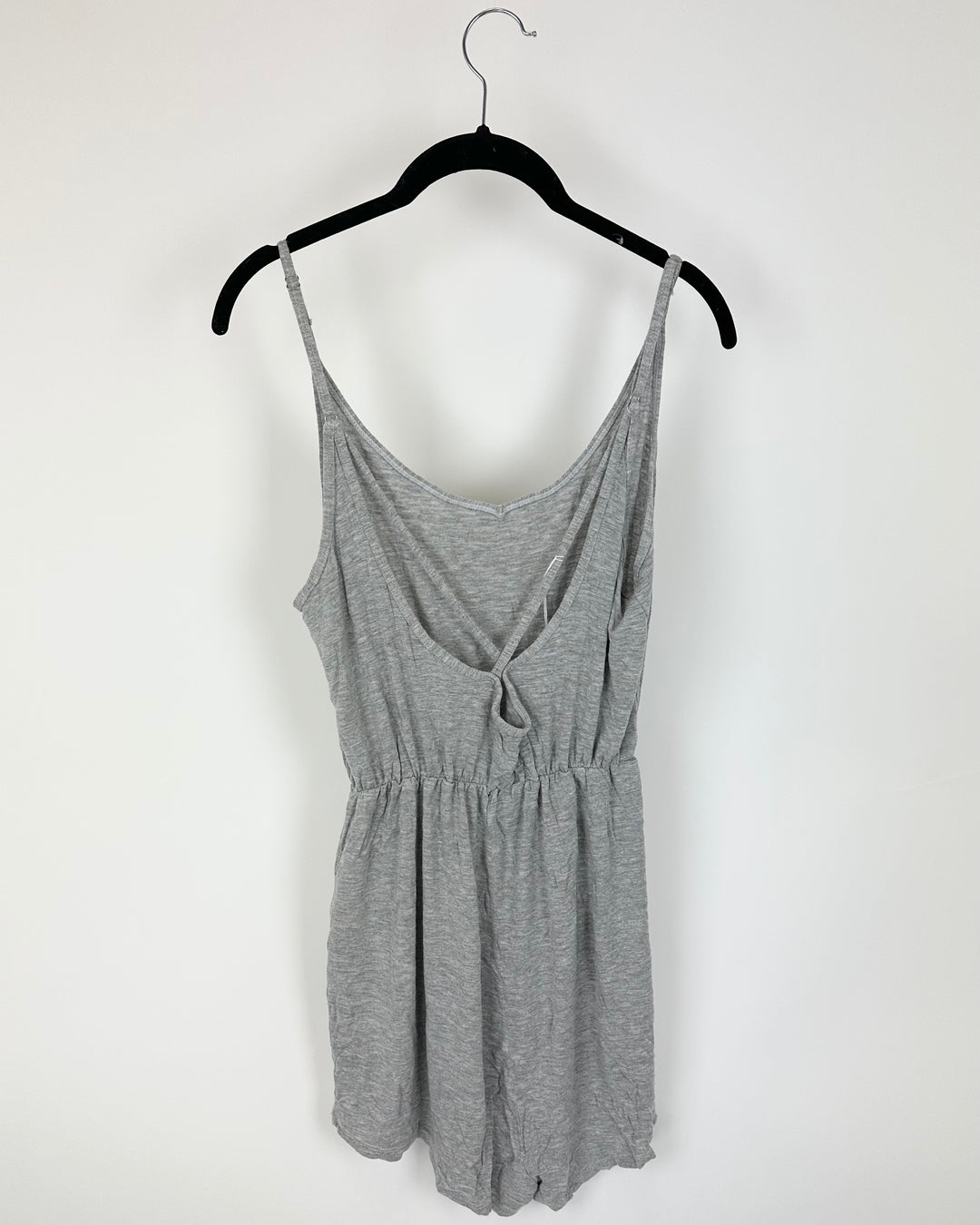 Grey Lounge Romper - Small