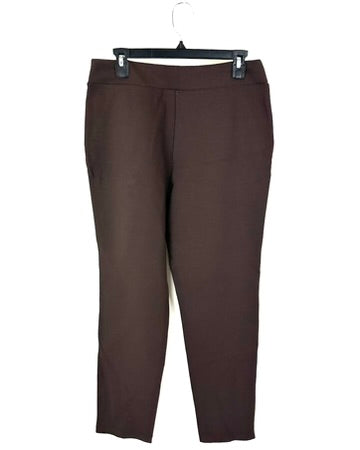 Brown Straight Leg Pants - Size 12