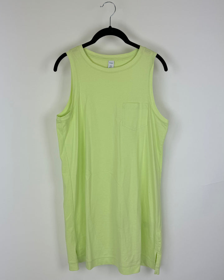 Old Navy Lime Green Dress - Petite Small