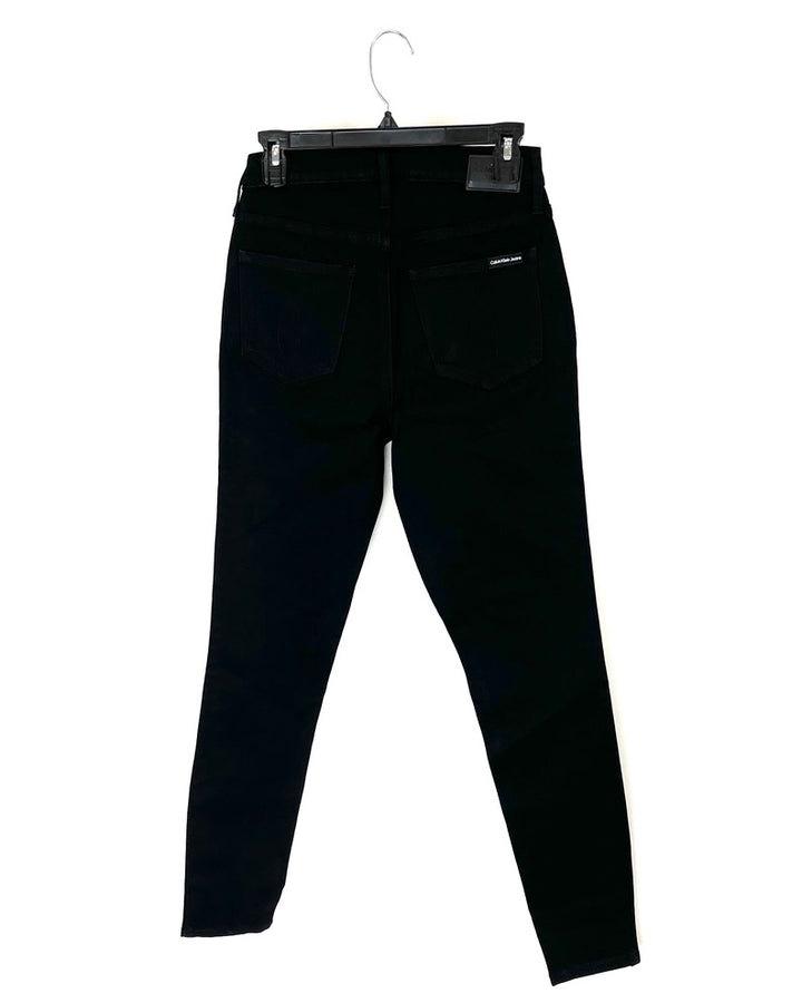 Black High Rise Skinny Jeans - Size 29