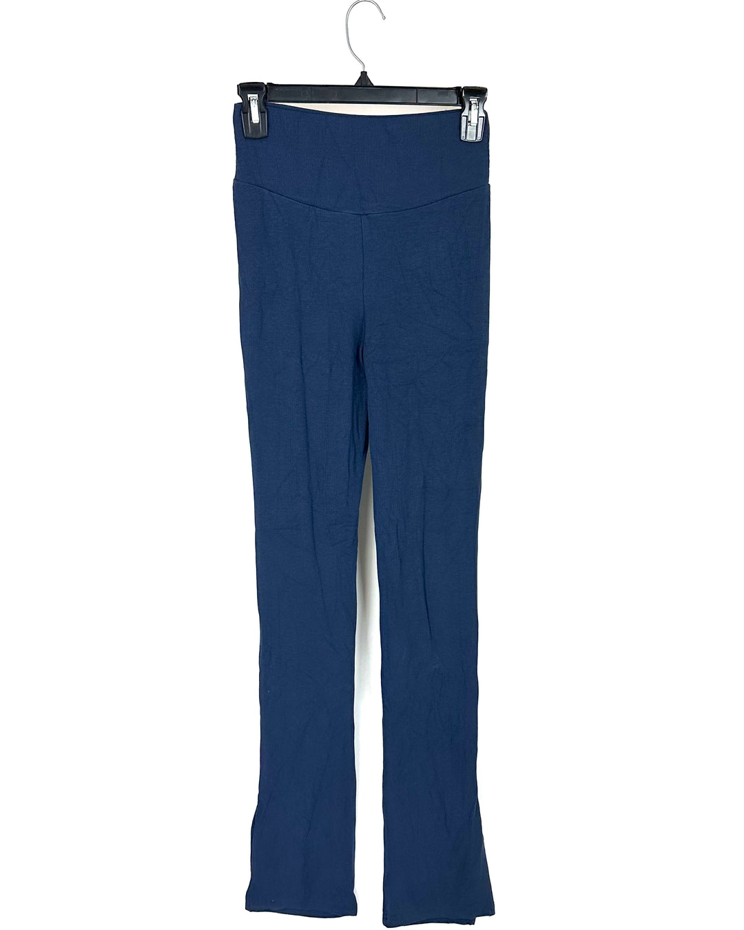 The Foxy Kind Navy Ribbed Lounge Pants - Size 4/6