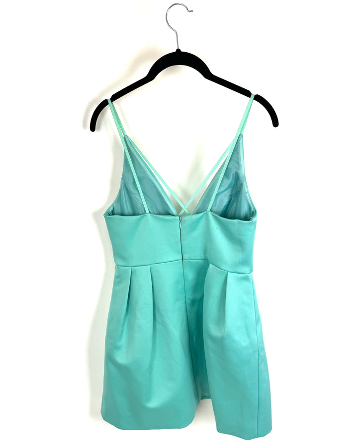 Topshop Teal Dress - Size 6