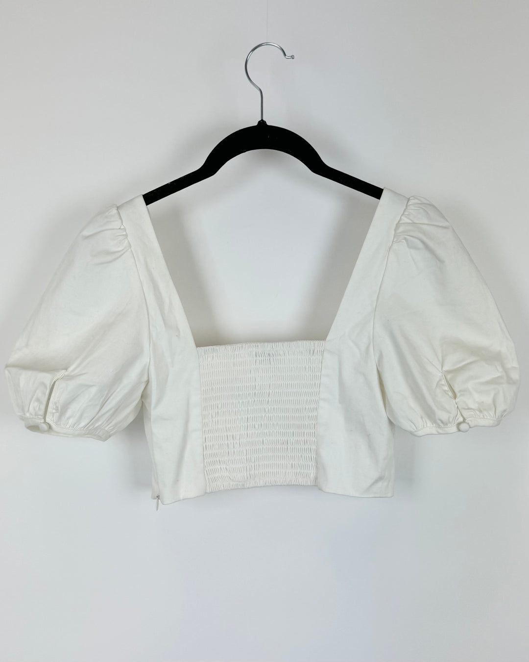 Dynamite Off White Crop Top - Extra Small